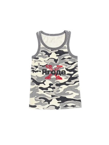 Waffle Snow Tank Gold + Vintage Gallery "Raspberry Hills"