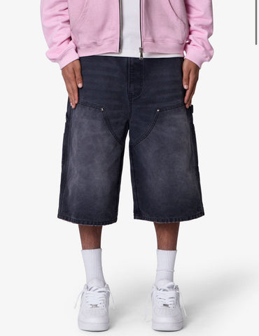 Ultra Baggy Carpenter Black Shorts