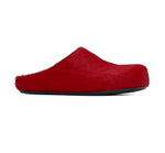 Red Fussbett Slip-On Loafers