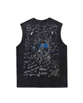 'Eyes Talk' Sleeveless Tee