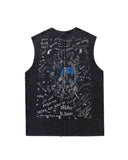 'Eyes Talk' Sleeveless Tee