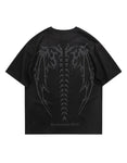 Skeleton Vintage Black Tee