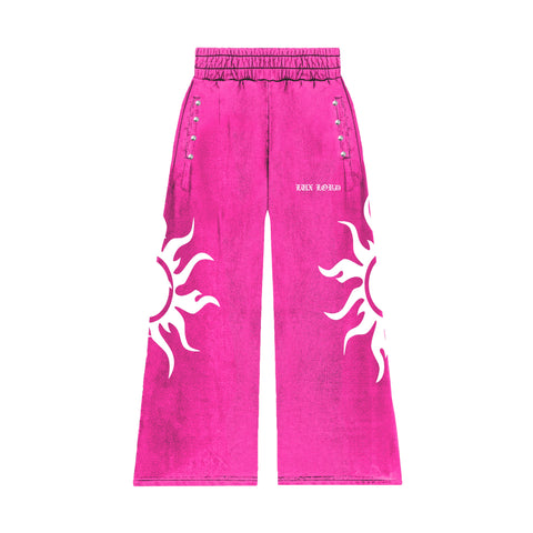 Pink Sun Sweatpants