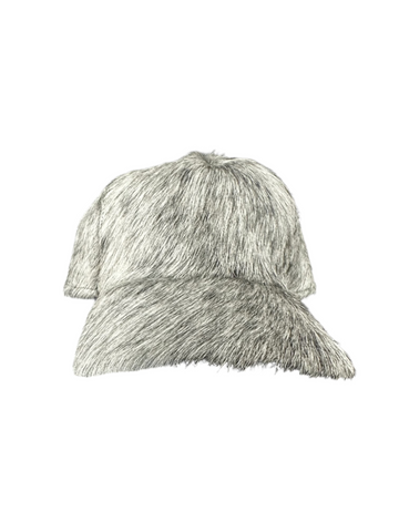 Untitled Cowhide Brown/White Cap (Version 3)