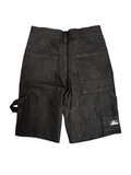 Castleberry Hills Rhinestone Black Jorts