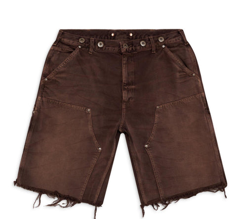 Hellstar Brown Denim Shorts