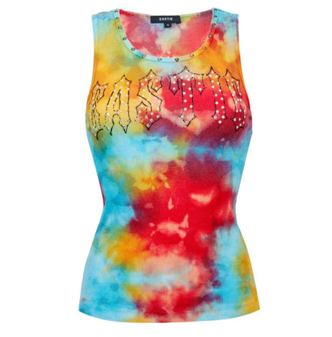 Eastie x POTN Souvenir Tie Dye Tank & Short Set