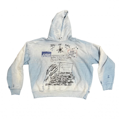 Paly Son of Sal Pullover Sky Blue Hoodie
