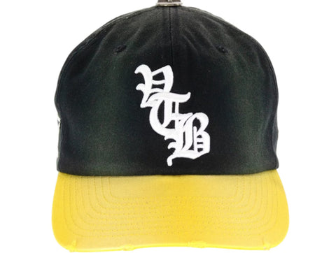 VERTABRAE Black Green/ Yellow Snapback
