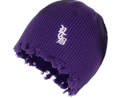 Vertabrae Logo Purp Beanie