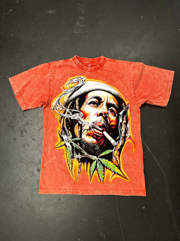 Bob Marley 'Wisdom' Red Tee