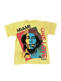 Token Bob Marley 'One Love' Yellow Tee