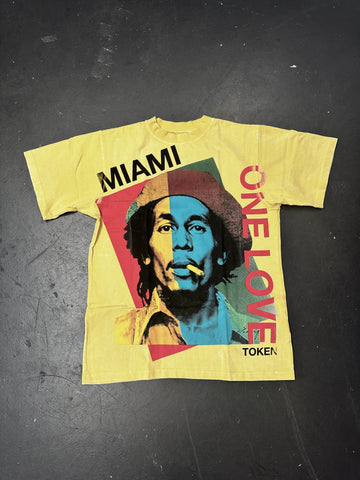 Bob Marley 'One Love' Yellow Tee