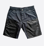 Chrome Hearts Leather Double Knee Carpenter Shorts