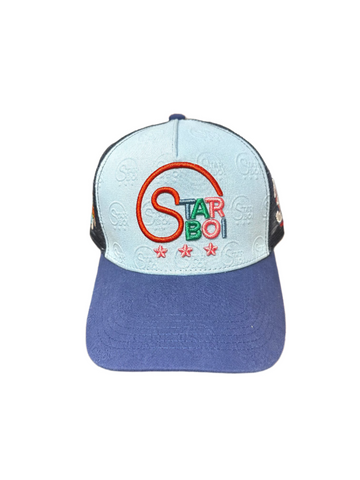 Starboi3 Hat Monogram Blue
