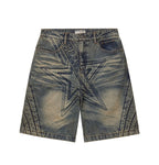 Motocroxxx Blue Jorts