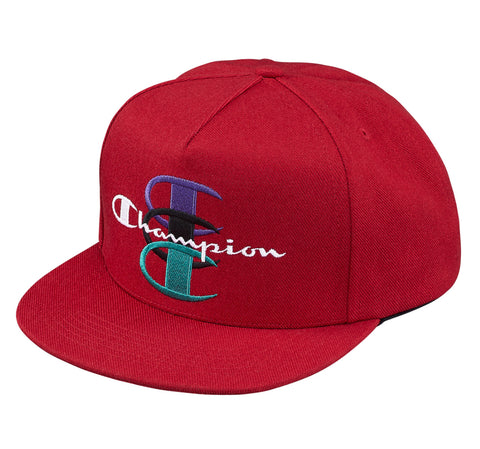 Supreme Champion 5-Panel Red Snapback