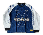 Yoshi Tsutsumi Rhinestone L/S Shirt Blue