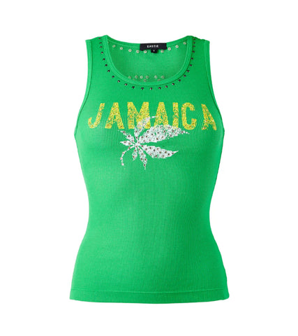 Eastie x POTN Jamaica Souvenir Tank & Short Set (Top M & Bottom XS)