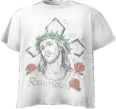 Jesus Roses Tee