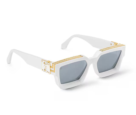 White LV Glasses