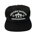 Chrome Hearts Gas Station Hat Triple Cross Black