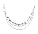Double Link w/ Big Spike Wallet Chain