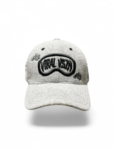 ViralVszn Terry Cloth Dad Hat 'Grey'
