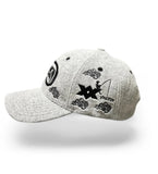 ViralVszn Terry Cloth Dad Hat 'Grey'