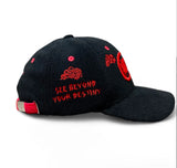 ViralVszn Terry Cloth Dad Hat 'Black'