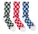Chrome Hearts Matty Boy "99eyez" Checkered Socks (Each)
