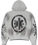 LOSTSHDWS "COMPLEXCON" Dirty Zip-Up Hoodie