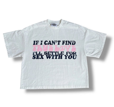 Troubled Humans Sex With You Tee 'White'
