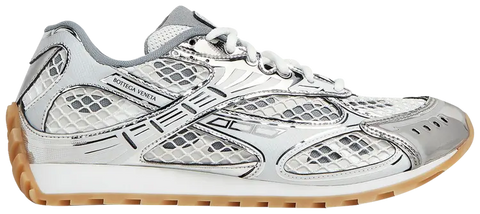 Bottega Veneta Orbit Sneaker Silver/White