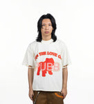 FOR THE LOVE OF THE PUBB DISTRESSED TEE CREAM
