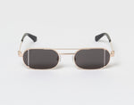 OFF-WHITE Lynn Gold Sunglasses