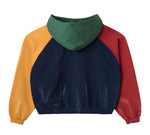 GV Gallery Color Block Zip Up Hoodie