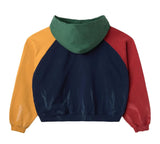 GV Gallery Color Block Zip Up Hoodie