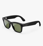 Ray-Ban Wayfarer Sunglasses 'Shiny Black/G15 Green'