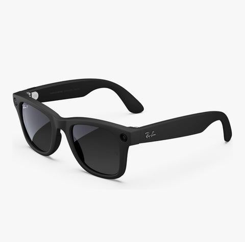 Ray-Ban Wayfarer Sunglasses 'Matte Black/Polarized Gradient Graphite'