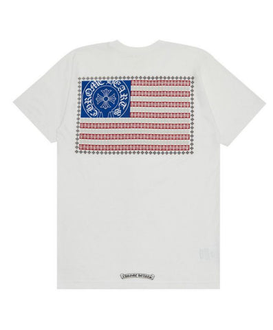 Chrome Hearts American Flag Dagger Tee 'White'