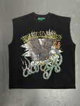 ENDLESS CYCLE SLEEVELESS TEE 'Black'