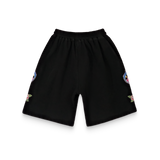 Black Risen King Shorts