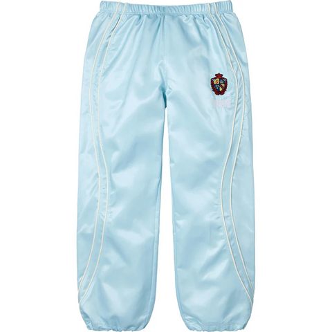 Satin Track Light Blue Pant