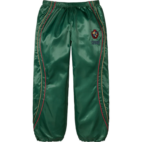 Satin Track Green Pant