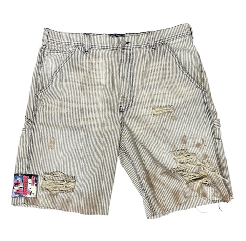 Enfants Riches Deprimes 'Hickory Stripe' Shuji Version Caprenter Shorts