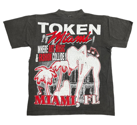Token Miami "Talent Show" Tee Grey