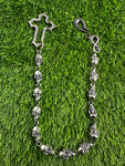 Infinite Skull w/Cross Wallet Chain