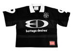 FUTBOL JERSEY 'BLACK'