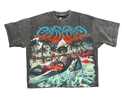 Pool Party Tee 'Grey'